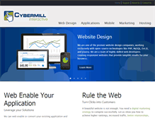 Tablet Screenshot of cybermill.com