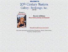 Tablet Screenshot of 20thcenturymasterworks.cybermill.com